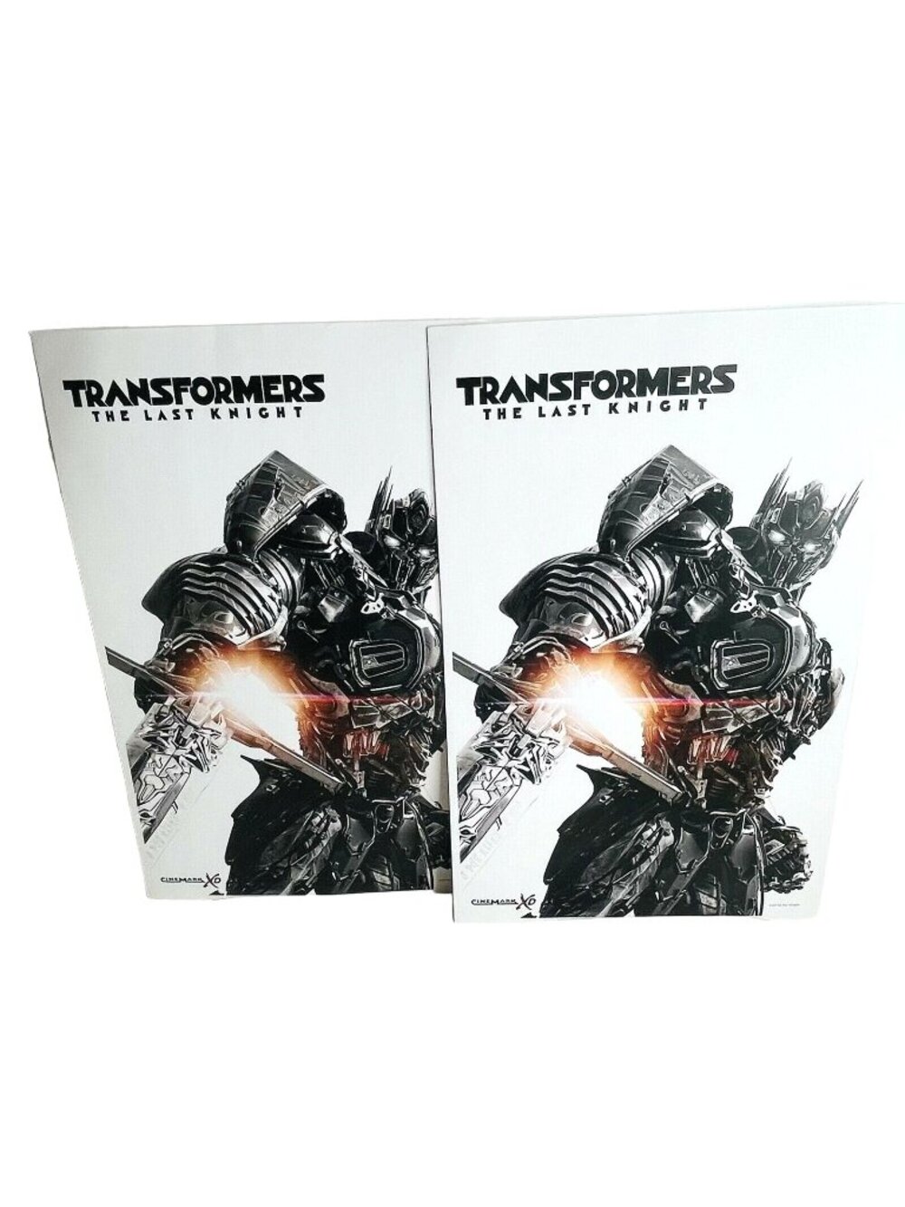 Transformers The Last Knight 2017 Cinemark XD Promo 2 Movie Posters 17 x 11